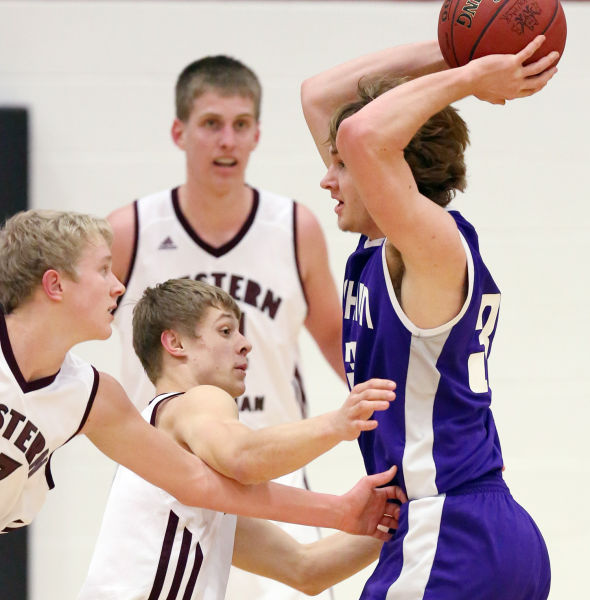 MOC-Floyd Valley at Western Christian basketball 01/13/15